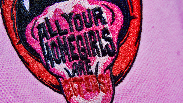 All Your Homegirls Are Biters Pouch Crewneck